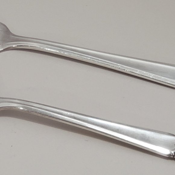 2pc Rogers Bros ETERNALLY YOURS Serving Utensils Sugar Spoon Butter Cheese Knife - Picture 6 of 8
